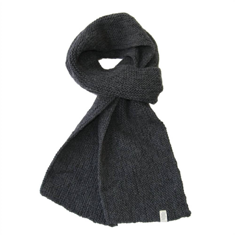 NEW NIRVANNA DESIGNS roam scarf in charcoal